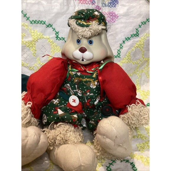 House Of Lloyd Christmas Around the World Hip & Hop Porcelain Bunny Set 1995 - Picture 3 of 15